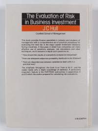 The evaluation of risk in business investment