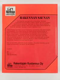 Rakennan saunan : suomalainen saunaopas
