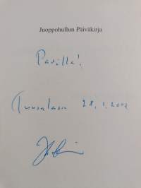 Juoppohullun päiväkirja (signeerattu, tekijän omiste)