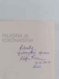 Palasina ja kokonaisena : ihminen näyttämöllä (signeerattu, tekijän omiste)