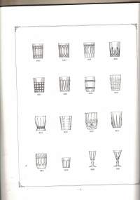 Karhula Osakeyhtiö Katalog A 1932 - kuvasto P 1934 Talouslasikuvasto - Painettua Talouslasia