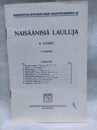 Naisäänisiä lauluja 8.vihko