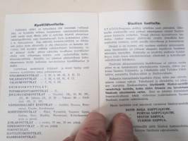 Havin Osake Yhtiö, Viipuri - 1929-1932 -tehdasesittely / historiaa, tuote-esittely, tuotekuvia