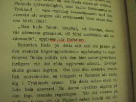 Finsk-Svensk osc Finsk-Tysk politik under krigsåren i anledning av artiklar i svenska vänsterpressen