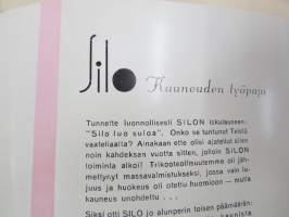 Aamusta iltaan - Silo - Kauneuden työpaja - Maan hienostunein alallaan -kuvitettu mainosjulkaisu 1930-luvulta