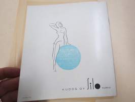 Aamusta iltaan - Silo - Kauneuden työpaja - Maan hienostunein alallaan -kuvitettu mainosjulkaisu 1930-luvulta