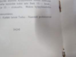 Kylpylaitos Merikylpylä Naantali 1920 Badanstalt Havsbad Nådendal -esittely / hinnasto, kausiohjelma