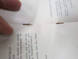 Kylpylaitos Merikylpylä Naantali 1920 Badanstalt Havsbad Nådendal -esittely / hinnasto, kausiohjelma