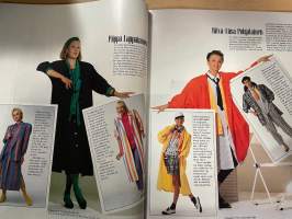 Kotiliesi 1986 nr 6, Lempivaatteet ja suosikkiasut, Kaija Huttunen - sydänkirurgi, harrastuksena vaaleanpunainen talo - Gitta ja Valto Kokko Jutikkalan kylä