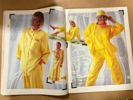 Kotiliesi 1986 nr 7, Martta Wendelin, kevään keltaista, 32 lisäsivua keittiöt ja kylpyhuone, Gary Cooper