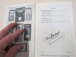 Itämainen Paperossi-Tehdas Oy - Lahjaluettelo -tupakka-askien mukana tulleiden kuponkien vaihto luettelossa oleviin esineisiin