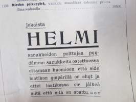 Itämainen Paperossi-Tehdas Oy - Lahjaluettelo -tupakka-askien mukana tulleiden kuponkien vaihto luettelossa oleviin esineisiin