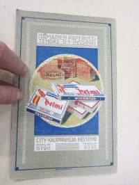 Itämainen Paperossi-Tehdas Oy - Lahjaluettelo -tupakka-askien mukana tulleiden kuponkien vaihto luettelossa oleviin esineisiin