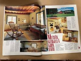 Kotiliesi 1986 nr 9, Varjonuket, Demin, mökki metsän keskellä - Maj-Lis Rosenbröijer