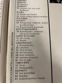 Kotiliesi 1986 nr 11, Tämä on minun ammattini - Arto Pollari, Jukka Kesänen, Virve Väisänen, Sari Aatolainen, Sininen talo Skatalla