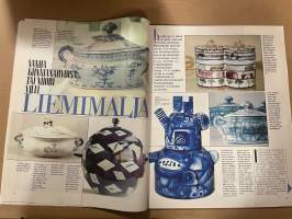 Kotiliesi 1986 nr 14, Sirkka Seljan Villiruusu, kulkureitit Nelostiellä, Kuopio, liemimalja