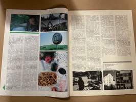 Kotiliesi 1986 nr 14, Sirkka Seljan Villiruusu, kulkureitit Nelostiellä, Kuopio, liemimalja