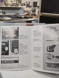 Scania  lisävarusteet.  myyntiesite