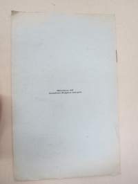 Polkupyörähinnasto 1931 Kone- ja polkupyöräliike G.A. Karlsson, Hämeenlinna -tuoteluettelo / hinnasto