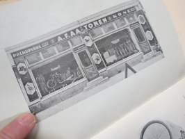 Polkupyörähinnasto 193?, Oy A.F. Aaltonen Ab, Turku -tuoteluettelo / hinnasto