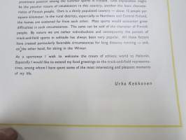 Track and Field in Finland - The Finnish Athletic Association -Suomen Urheiluliiton esittelykirja v. 1952, hallintoa, historiaa, saavutuksia ja nykyhetkeä