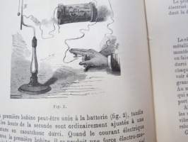 Nouveau Téléphone Système (Amos Emerson) Dolbear - Pour renseignements, s'adresser: A.M.H.C. Buck, Boston - Paris -Dolbearin puhelinsysteemin esitekirjanen