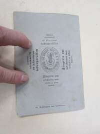 Singerin Teollisuus-Yhtiö New-Yorkissa. Osoitus-kirja opettawa käyttämään Perhe- eli Salonki- ynnä Medio- ja No. 4-ompelukoneita -käyttöohjekirja v. 1888