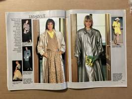 Kotiliesi 1987 nr 4, Kevätmuotia, Eva Cederström, Sauma-Siskot (Lohja), Markku Mäkinen kolmetoistavuotias varakanttori