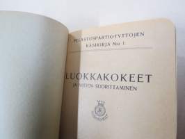 Pelastuspartiotyttöjen käsikirja nr 1 - Luokkakokeet ja niiden suorittaminen -Pelastusarmeijan partiolaisten ohjekirja