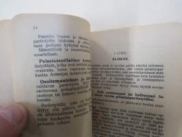 Pelastuspartiotyttöjen käsikirja nr 1 - Luokkakokeet ja niiden suorittaminen -Pelastusarmeijan partiolaisten ohjekirja