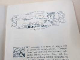 Evinrude - Sigfrid Pihlgren Helsingfors -perusteellinen Evinrude-perämoottorien esittelykirja vuodelta 1913, ruotsinkielinen