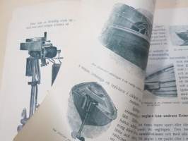 Evinrude - Sigfrid Pihlgren Helsingfors -perusteellinen Evinrude-perämoottorien esittelykirja vuodelta 1913, ruotsinkielinen
