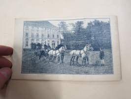 Aktiebolat Spennerts Sadel &amp; Åkdonsfabrik i Helsingfors - Oy Spennertin Satula- ja Ajoneuvotehdas Helsinki -tuoteluettelo v. 1908