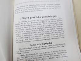 Till Berlin - Expresslinjen Helsingfors - Stettin med "Ariadne" Nordens modernaste passagerareångare -matkaesite