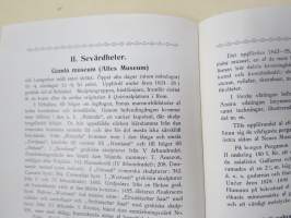 Till Berlin - Expresslinjen Helsingfors - Stettin med "Ariadne" Nordens modernaste passagerareångare -matkaesite