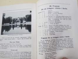 Till Berlin - Expresslinjen Helsingfors - Stettin med "Ariadne" Nordens modernaste passagerareångare -matkaesite