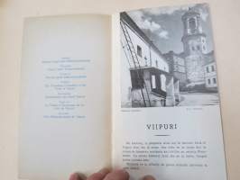 Viipuri 1937 -matkailuesite, "esperantlingva" - esperantonkielinen