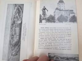 Viipuri 1937 -matkailuesite, "esperantlingva" - esperantonkielinen