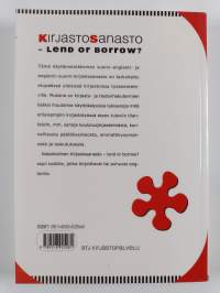 Kirjastosanasto - lend or borrow?