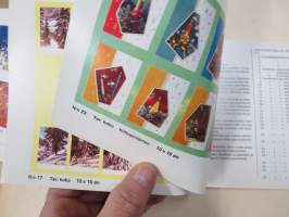 Joulukortteja ja joulutavaroita - N. Järvinen (Tampere) Hinnasto 1972