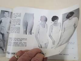 Ahon Turkis, Mieto -postimyyntikuvasto 1971-72, takit, lakit, saappaat, hansikkaat, autovällyt, istuinsuojat, vaatteet, kodin kankaat, ym.