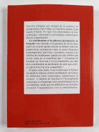 La coordination et les phrases juxtaposées en français