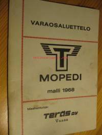 T - Mopedit  Swing,Rally ja Sport - varaosaluettelo  1968