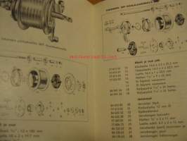 T - Mopedit  Swing,Rally ja Sport - varaosaluettelo  1968