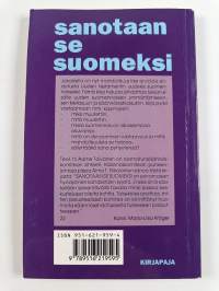 Sanotaan se suomeksi : UT : uudistuva raamatunkäännös