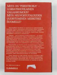 Gorbatshov - neuvostotalouden uudistaja : perestroika - Gorbatshovin talousuudistus