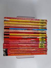 Mustang-setti : Skott i Natten (nro 85); Hatad av alla (nro122); Sista skottet (nro 128); Sheriffen i El Dorado (nro 168); En kula för Lando (nro 187); Heta spår ...