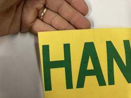 Hankkija -kangaspainate