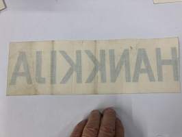 Hankkija -kangaspainate