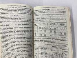 Rakentajain kalenteri 1972 (56. ilmestynyt) tekniikkaa, taulukoita, mainoksia, menetelmiä, yhdistyksiä, nimet arkkitehdit, rakennusinsinöörit ja rakennusmestarit ym.